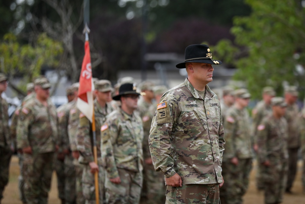 1st Squadron, 303rd Cavalry Regiment change of command