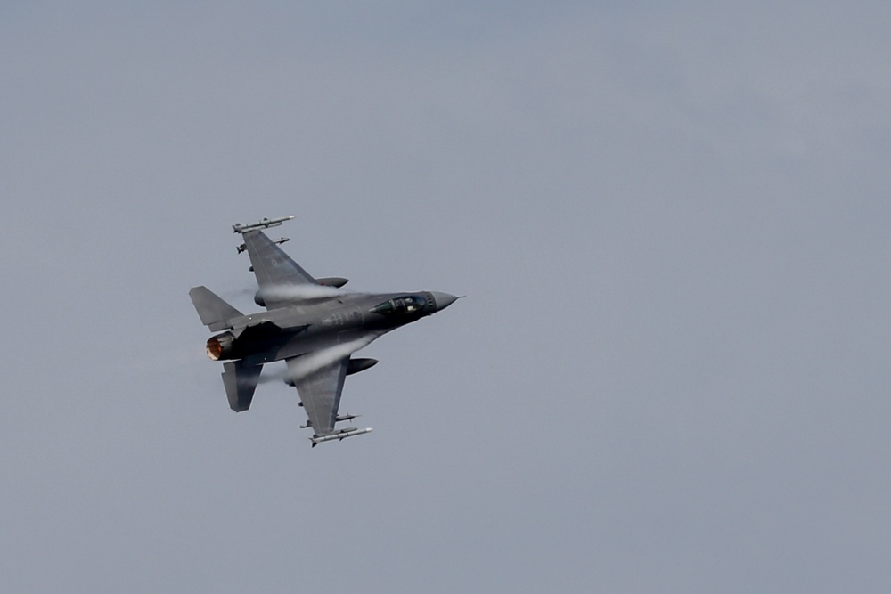 Minnesota National Guard Youth Camp Holds Military Aviation Flyover and Display on Camp Ripley