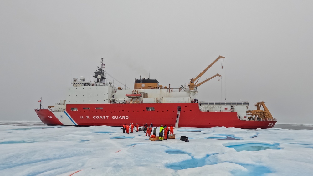 Coast Guard Cutter Healy conducts science missions in Beaufort Sea