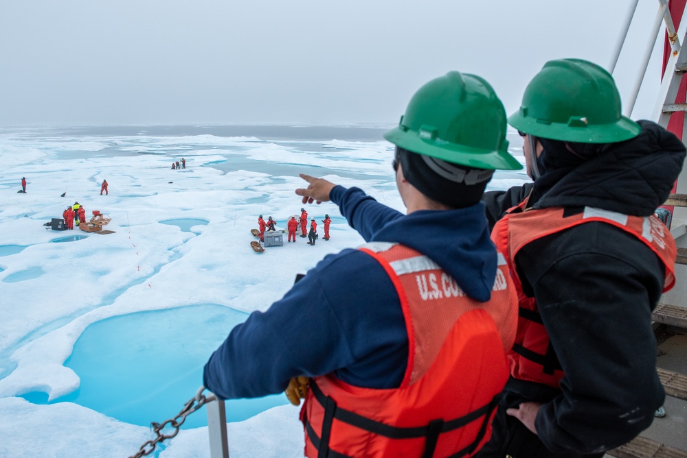 Coast Guard Cutter Healy conducts science missions in Beaufort Sea