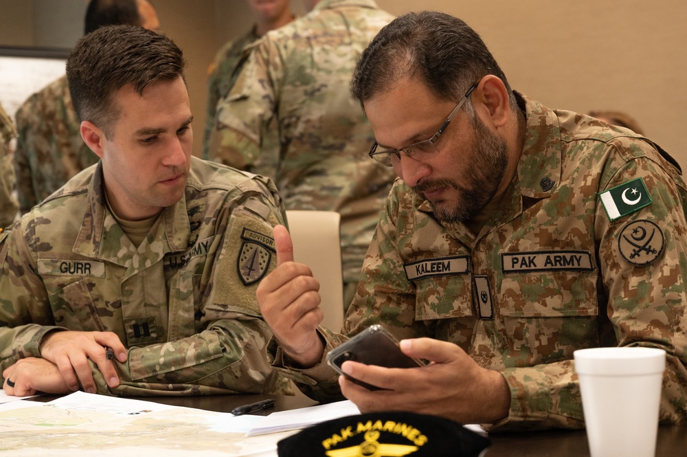 USARCENT Hosts Inspired Gambit with Pakistan