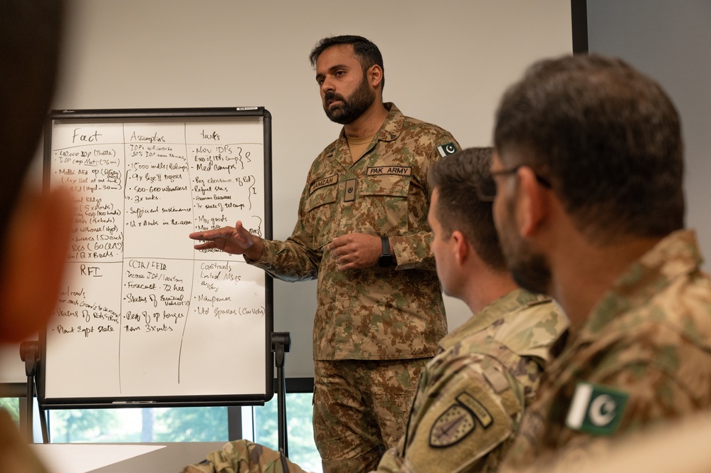 USARCENT Hosts Inspired Gambit with Pakistan