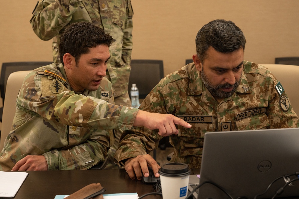 USARCENT Hosts Inspired Gambit with Pakistan