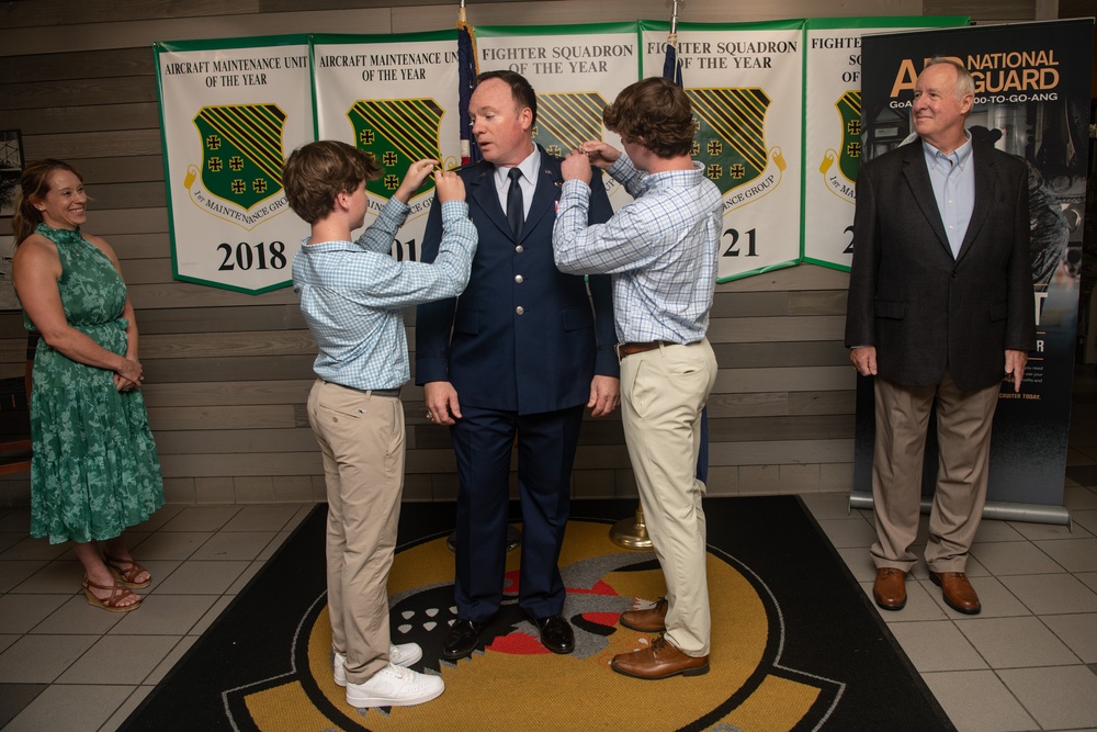 Strouse promotes to colonel