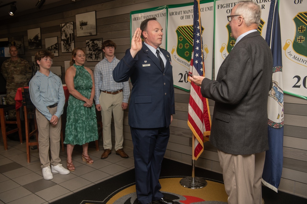 Strouse promotes to colonel