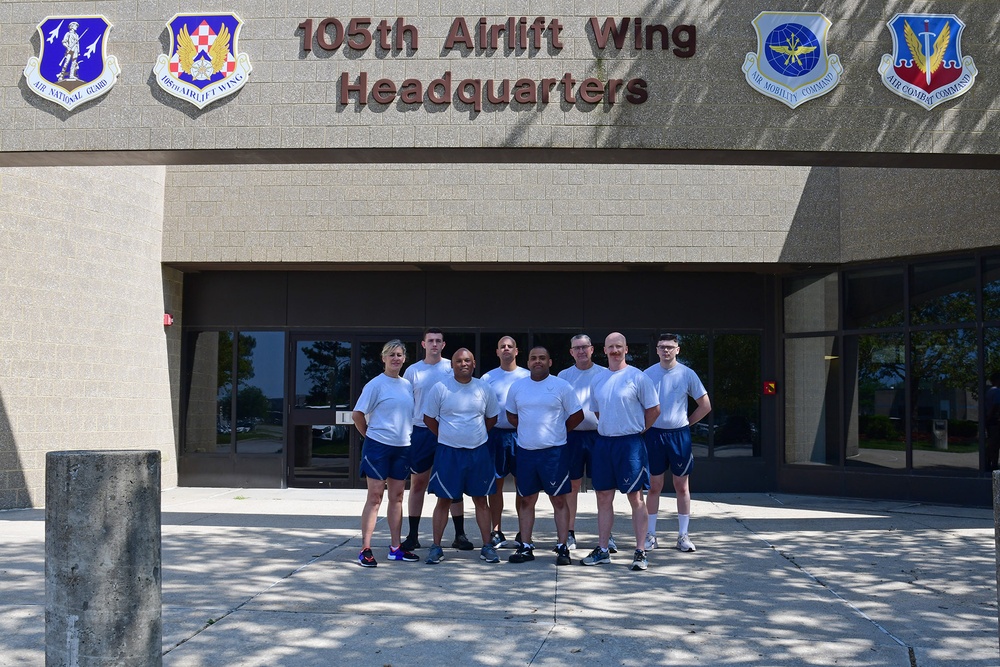 105th Ground Transportation Team Runs First Virtual 5k