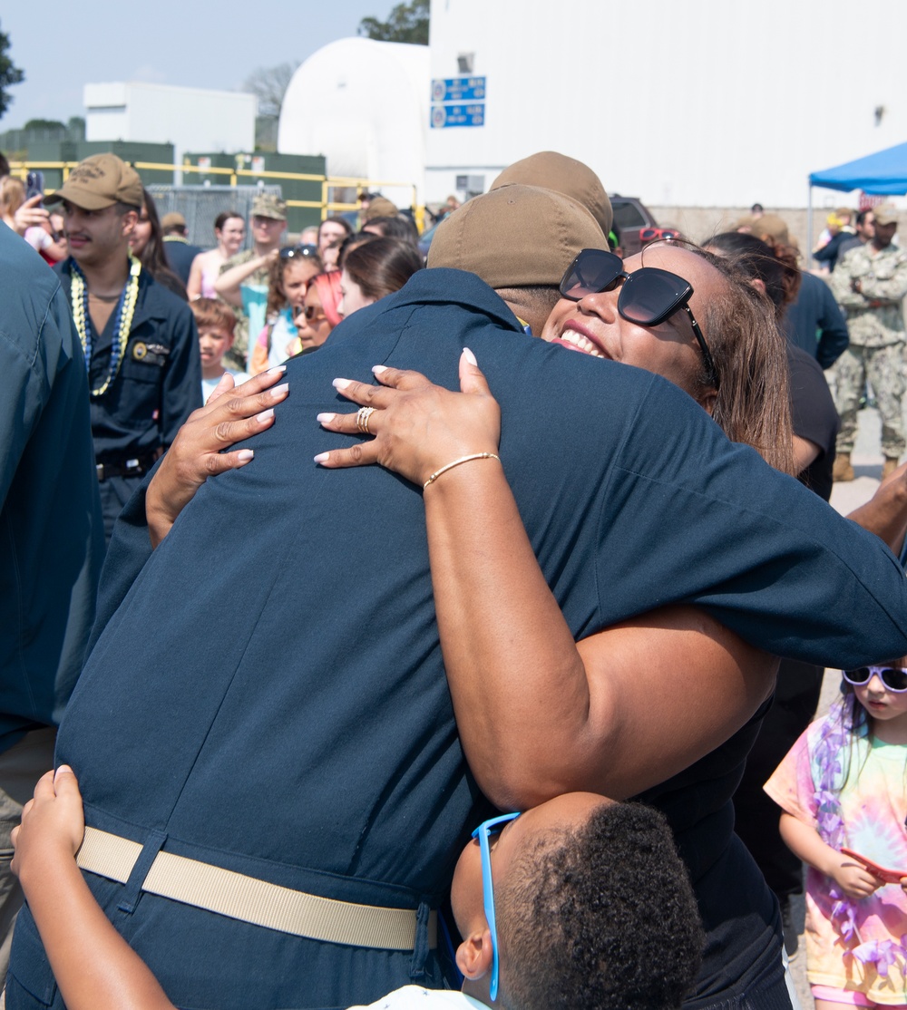 USS Newport News (SSN 750) Homecoming