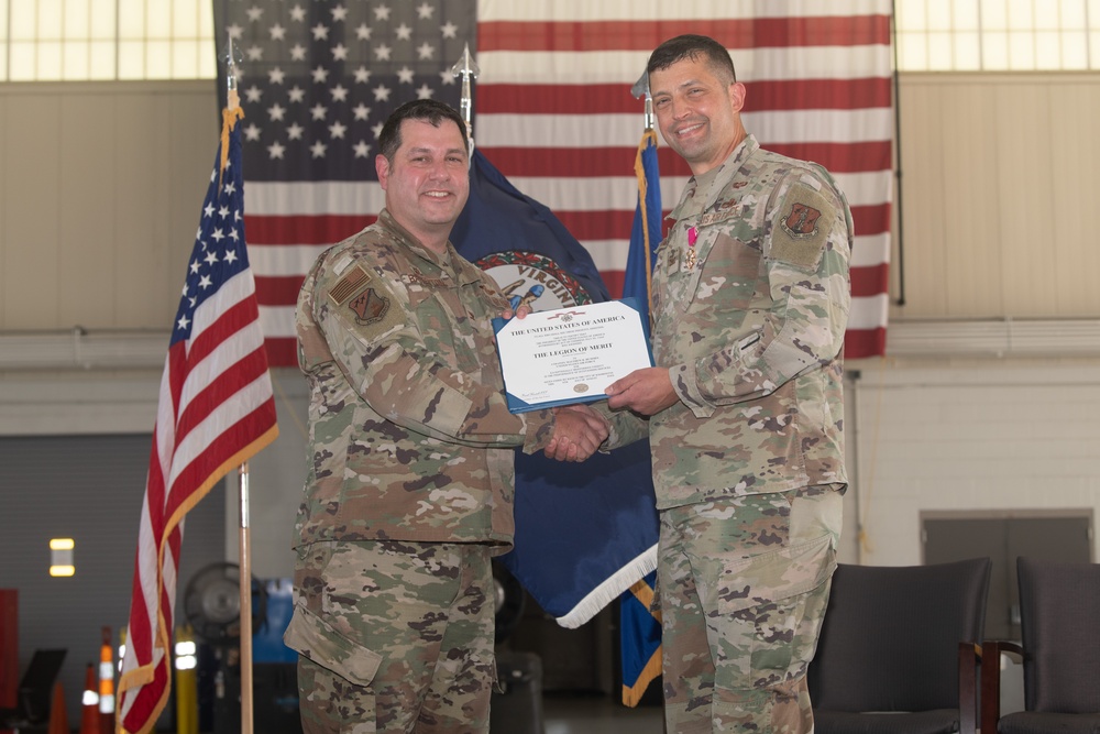 192nd MXG welcomes new commander