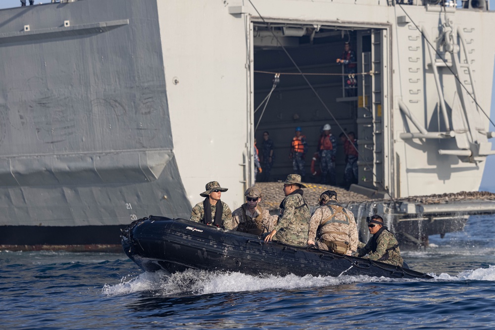 U.S. Marines, Mexican forces rehearse zodiac boat inserts during exercise Phoenix/Aztec Alligator 2023