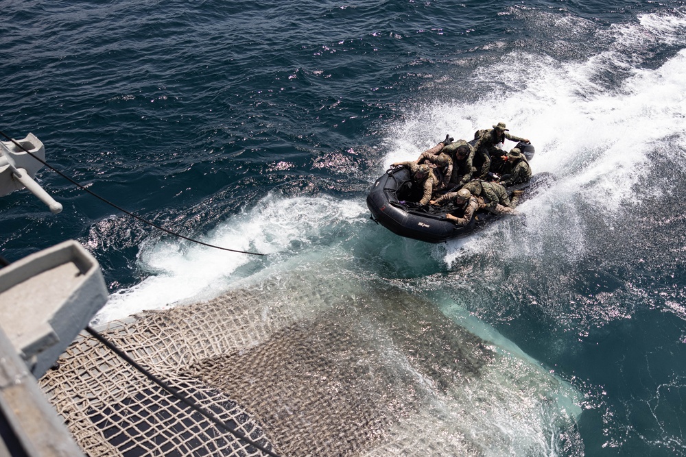 U.S. Marines, Mexican forces rehearse zodiac boat inserts during exercise Phoenix/Aztec Alligator 2023