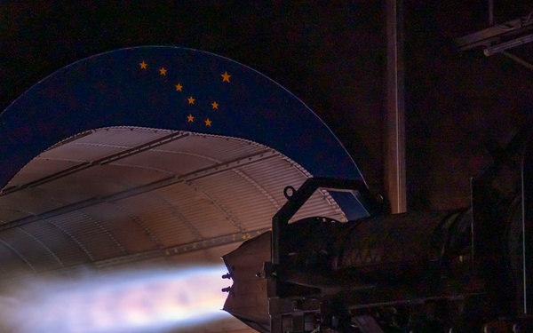 3rd MXS propulsion Airmen service F-22 Raptor engine