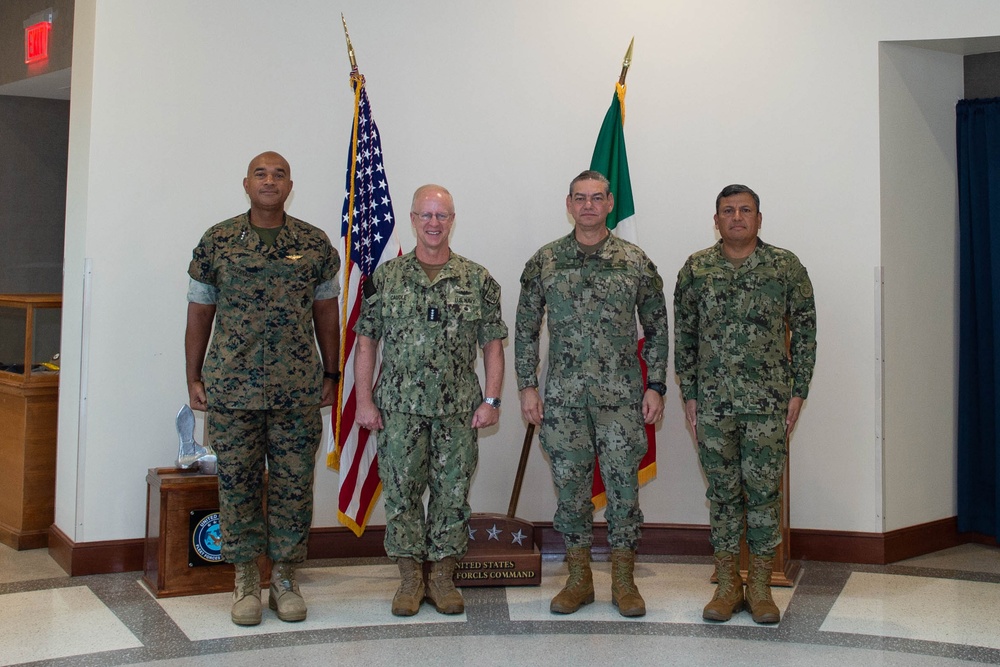 U.S. Fleet Forces Command / U.S. Naval Forces North and Marine Forces North host the seventh annual Maritime Staff Talks with the Secretaría de Marina