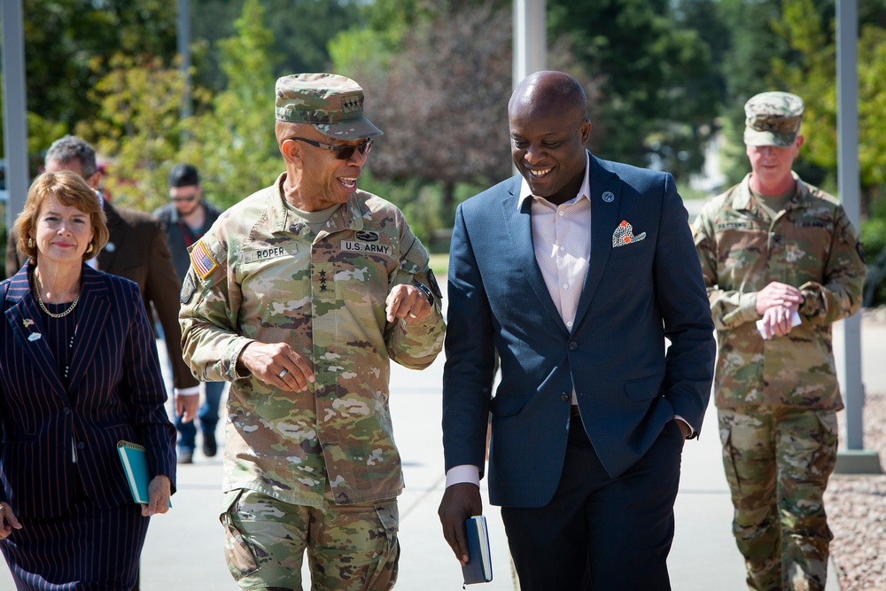 Colorado Springs Mayor Yemi Mobolade visits NORAD and USNORTHCOM headquaters