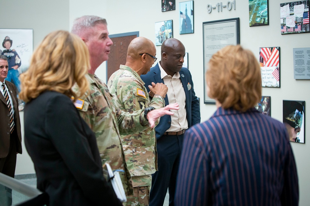 Colorado Springs Mayor Yemi Mobolade visits NORAD and USNORTHCOM headquaters