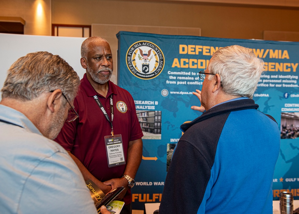 DPAA attends 2023 DAV and Auxiliary National Convention