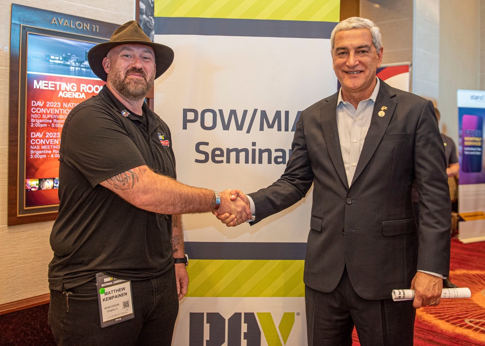 DPAA attends 2023 DAV and Auxiliary National Convention