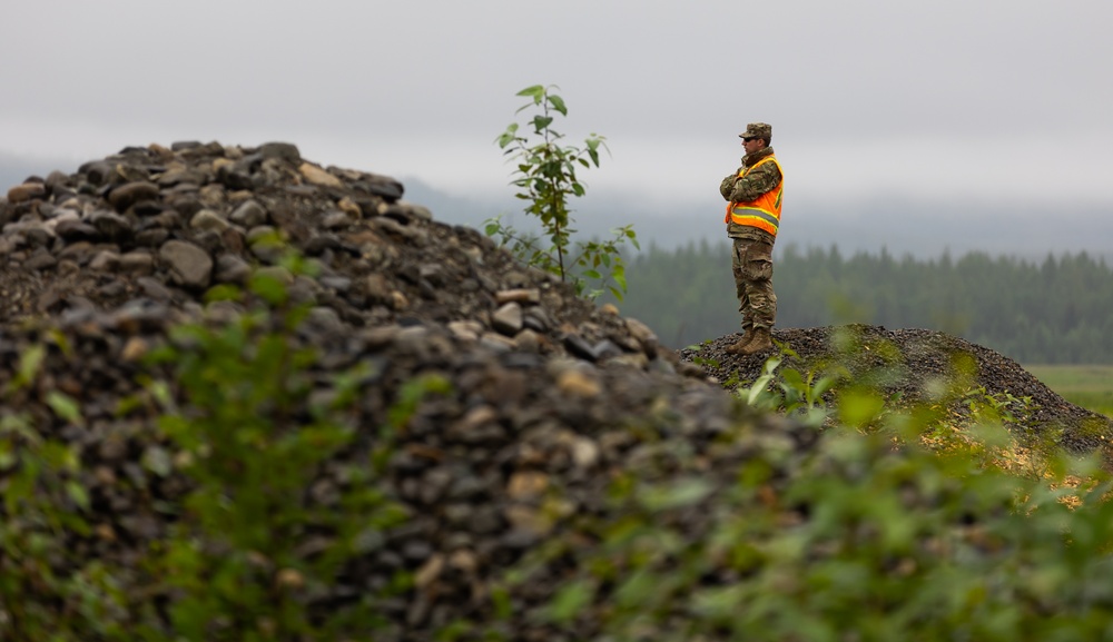 910th Engineers construct new ground