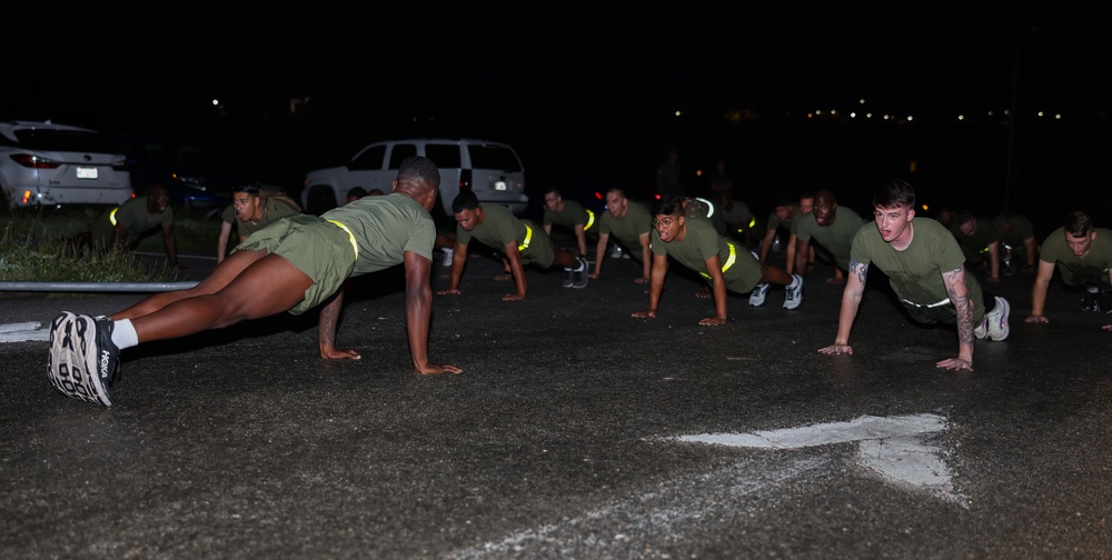 Marine Corps Base Camp Blaz Motivational Run