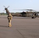 Crew chief at Muir Army Heliport