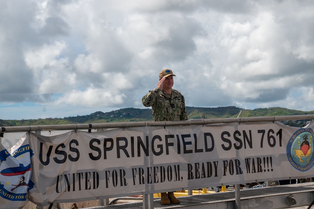 SUBPAC Visits USS Springfield