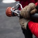 Sailor Aboard USS Carl Vinson (CVN 70) Participate in a Crash and Salvage Drill