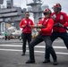 Sailor Aboard USS Carl Vinson (CVN 70) Participate in a Crash and Salvage Drill