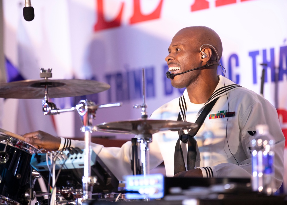 Pacific Partnership 2023 Band Perform Concert in Nghinh Phong Square