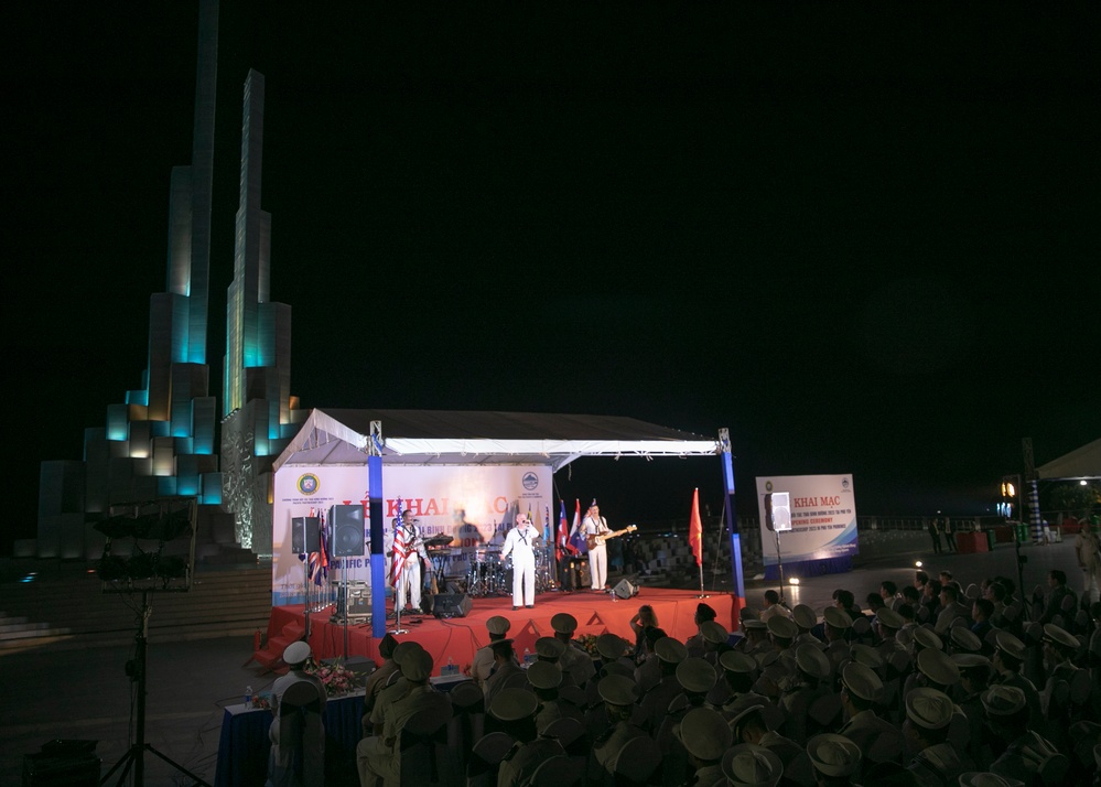 Pacific Partnership 2023 Band Perform Concert in Nghinh Phong Square
