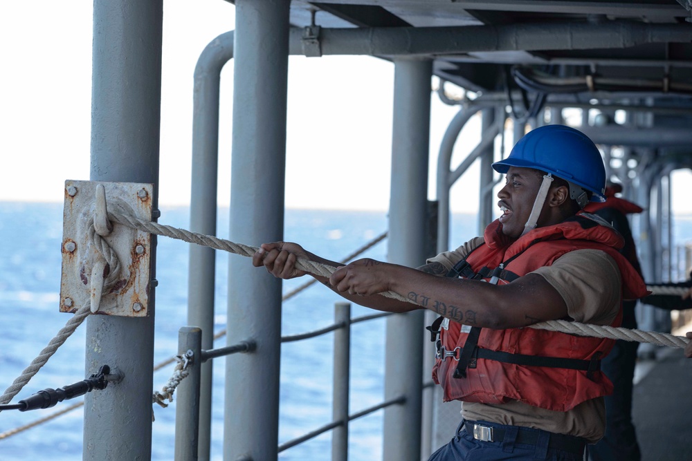 USS Normandy Participates in Sage Wolverine