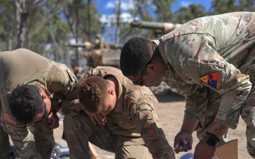Comanche Company conducts recovery operations after Talisman Sabre 23