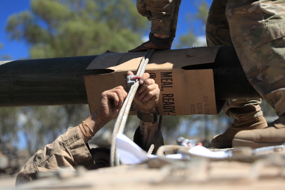 Comanche Company conducts recovery operations after Talisman Sabre 23