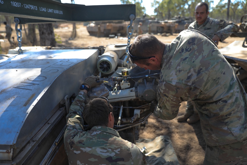 Comanche Company conducts recovery operations after Talisman Sabre 23