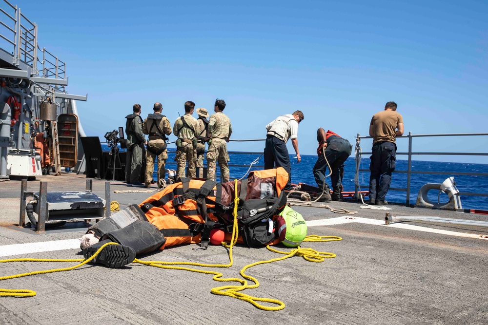 USS Normandy Participates in Sage Wolverine