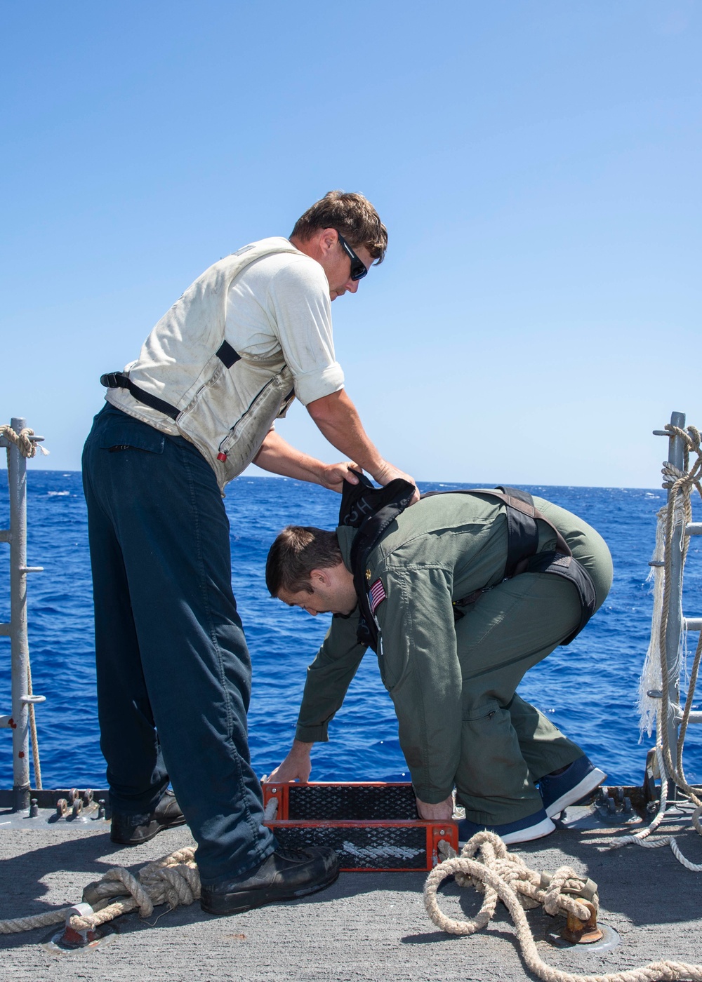 USS Normandy Participates in Sage Wolverine