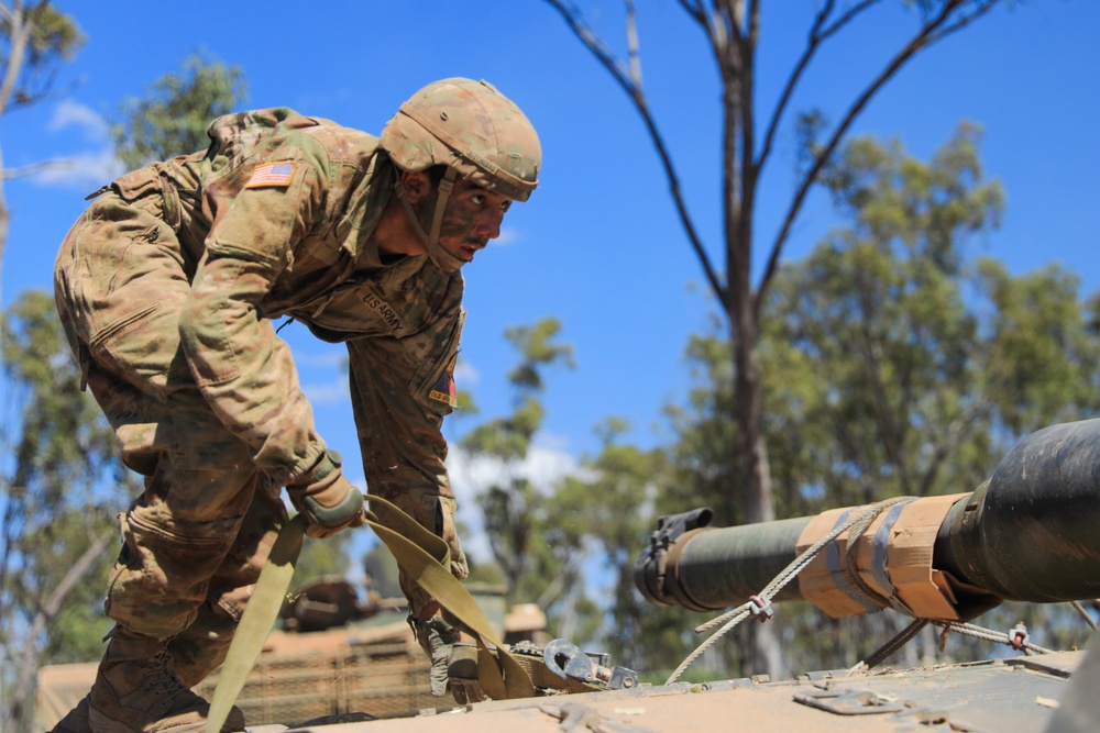 Comanche Company conducts recovery operations after Talisman Sabre 23