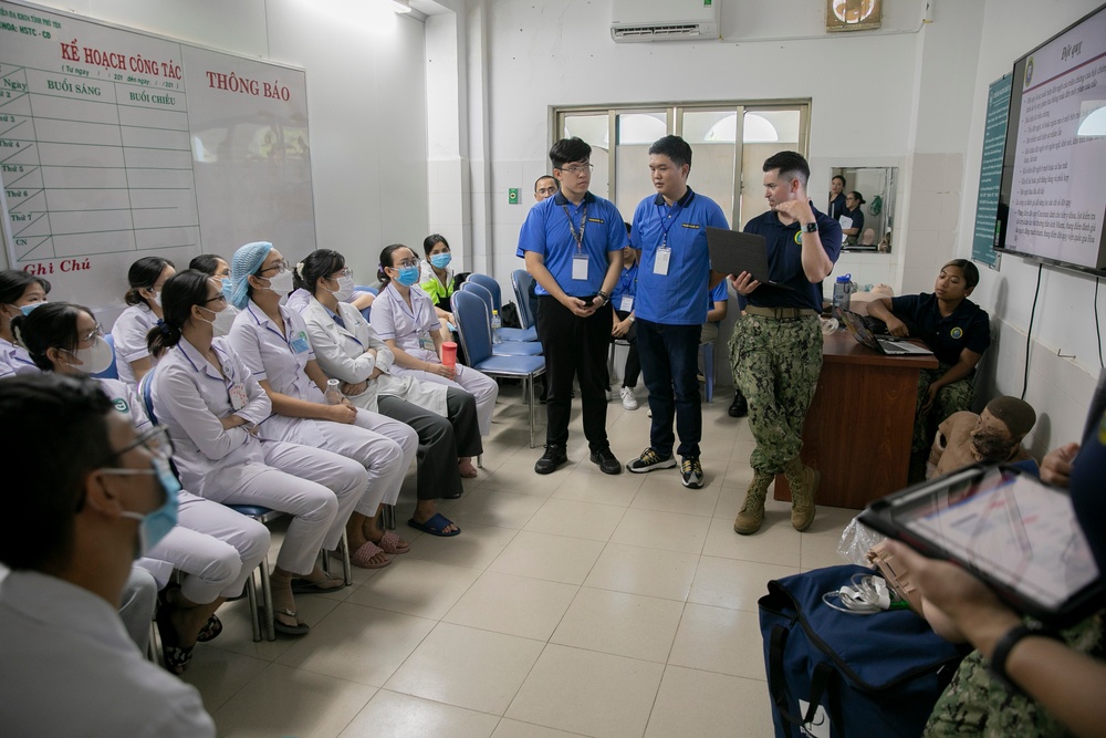 Pacific Partnership 2023: Health Fair at Phu Yen General Hospital