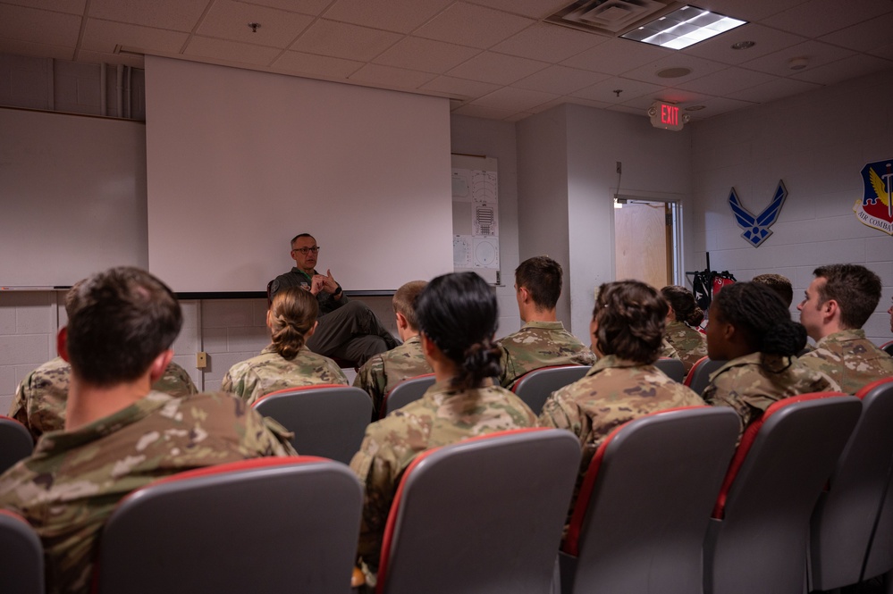 AFROTC cadets develop leadership during tour at SJAFB