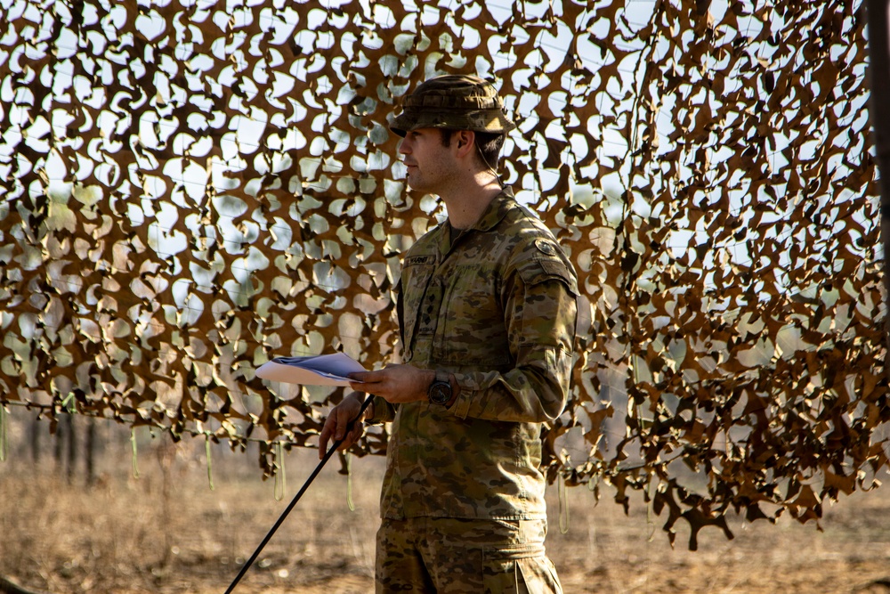 Australian Army's 2nd Cavalry Regiment conducts orders brief