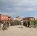 Officer candidates receive safety brief before extraction
