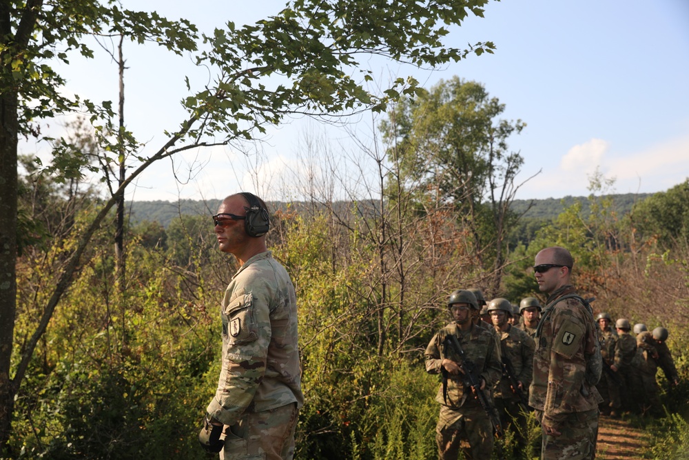 Officer candidates prepare for extraction