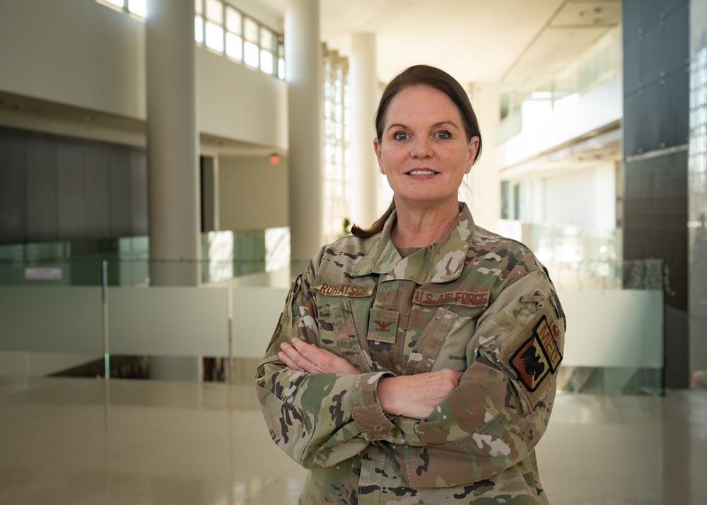 First Nurse Serves As Director of Air National Guard Medical Service Office of the Air Surgeon
