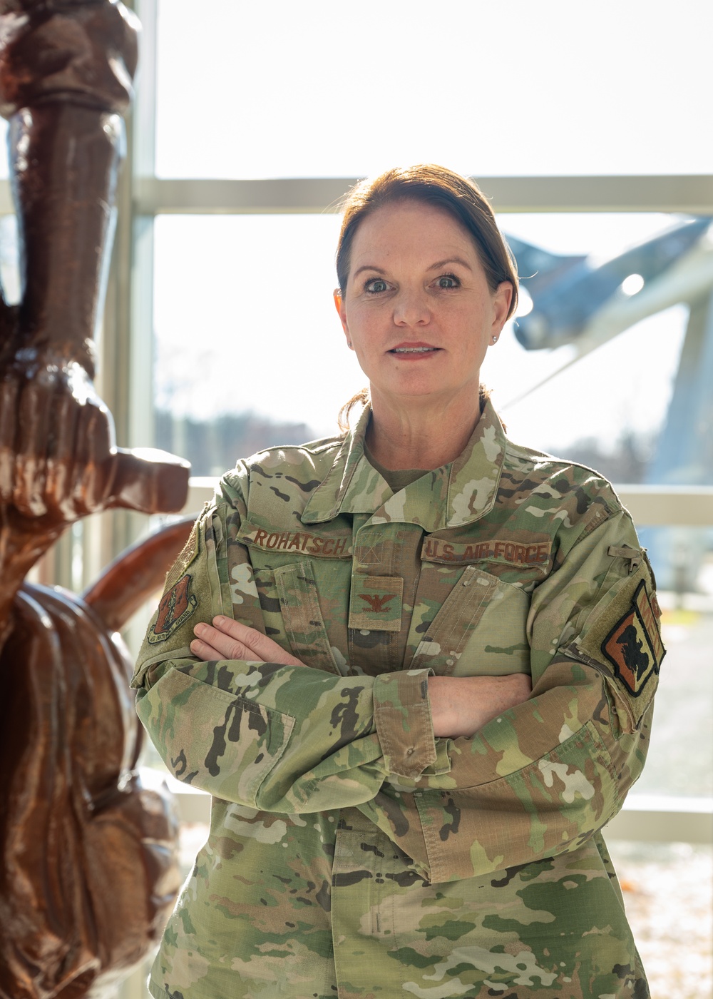 First Nurse Serves As Director of Air National Guard Medical Service Office of the Air Surgeon