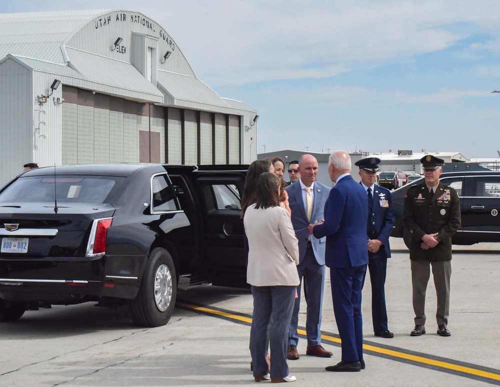 President Joe Biden Visits Utah