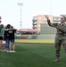 445th AW takes part in opening of Dayton Dragons game