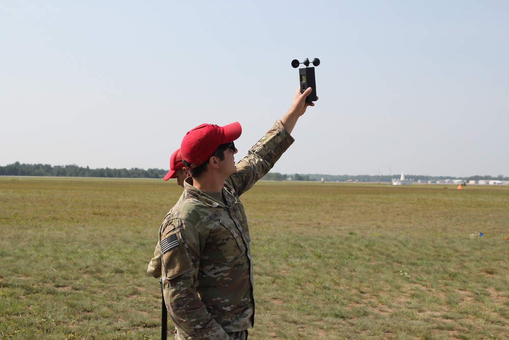 Parachute Operations at Northern Strike 2023