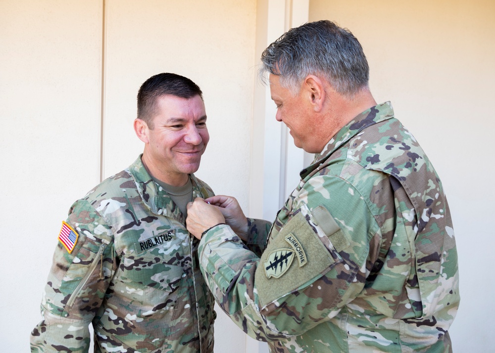 Change of Responsibility Ceremony - 8th PSYOP Group (Airborne)