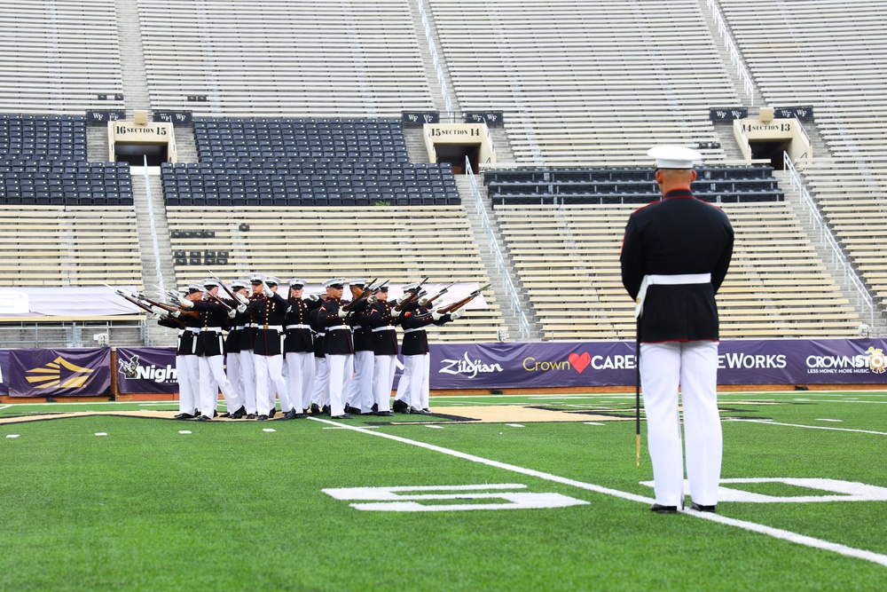 Marine Battle Color Detachment Return to North Carolina 2023: NightBEAT