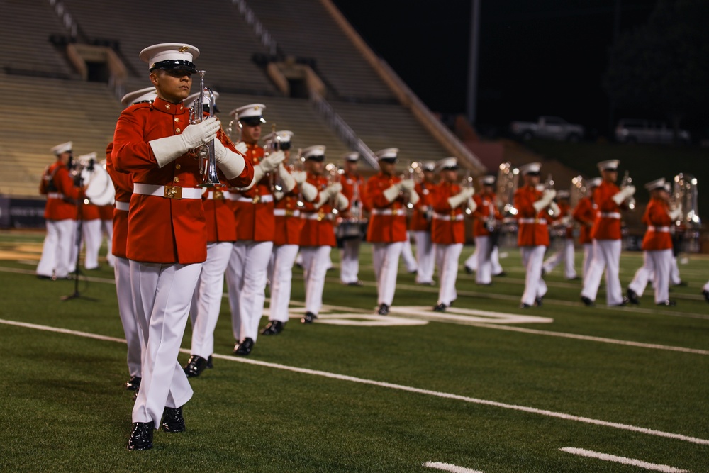 Marine Battle Color Detachment Return to North Carolina 2023: NightBEAT