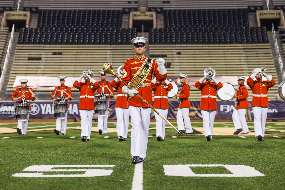 Marine Battle Color Detachment Return to North Carolina 2023: NightBEAT