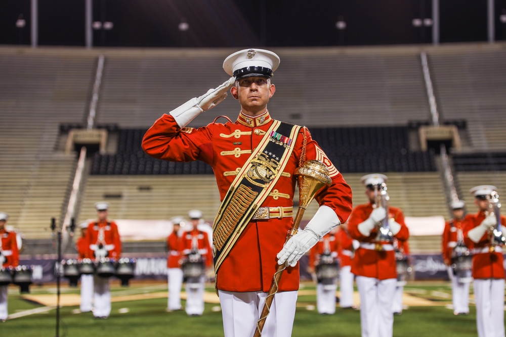 Marine Battle Color Detachment Return to North Carolina 2023: NightBEAT